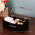 Nail Polish Box Perfume Storage Case with Lid for Women Acrylic Lipstick Makeup Organizer